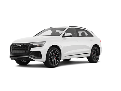 The 2020 Audi Q 7 is shown